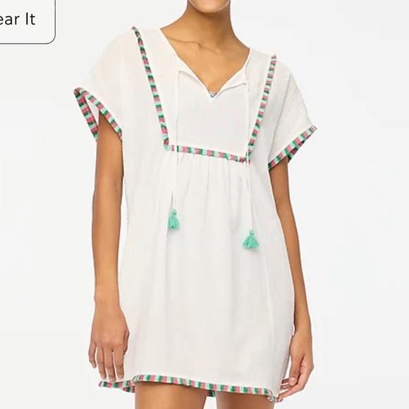 J crew Fringe beach tunic - Picture 1 of 5